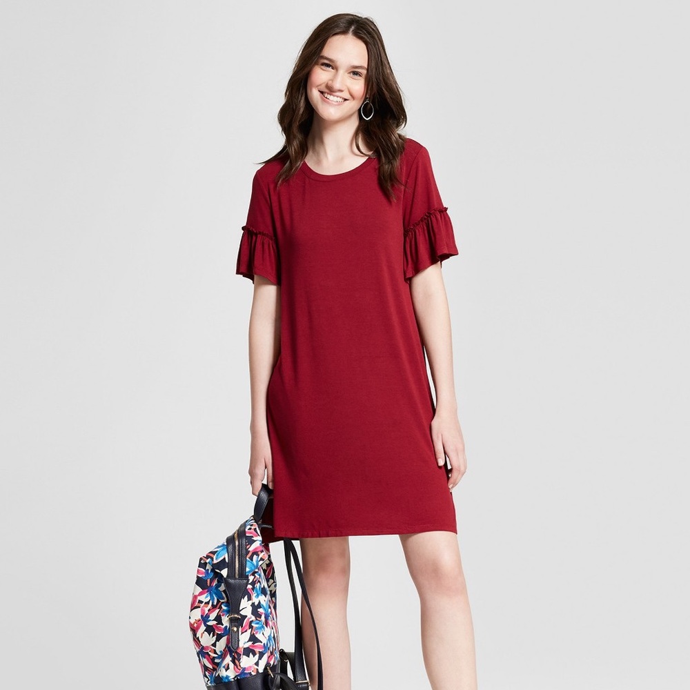 Mossimo Supply Co Red Dress Size Small